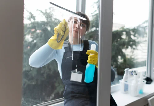 Nettoyage de vitres intérieures et extérieures à Saint-Laurent-de-Céris